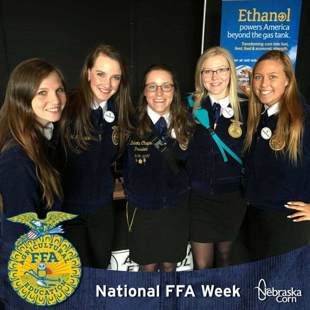 National FFA Week Feb. 1724, 2018 Nebraska Corn Board