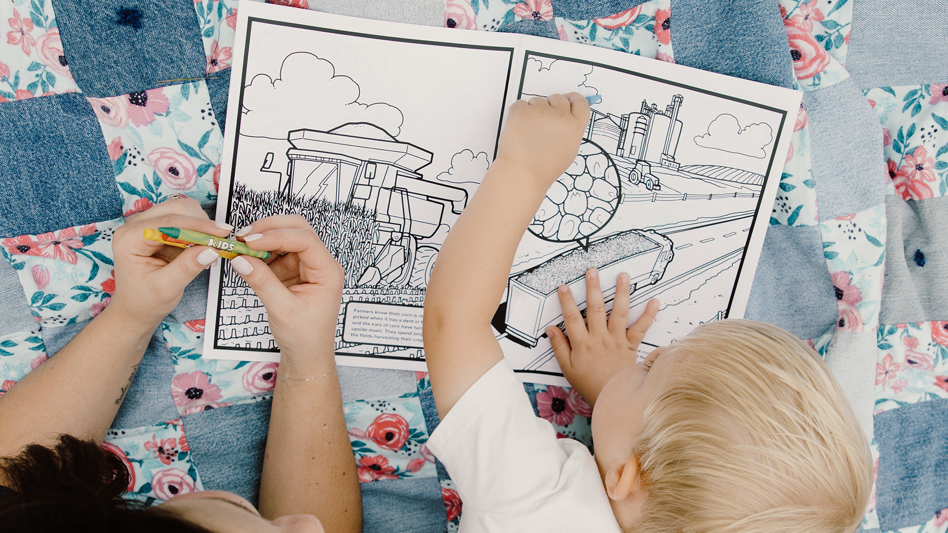 Nebraska Corn Coloring Book